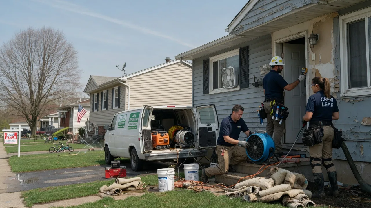 Flood Cleanup in Dumont, NJ near me